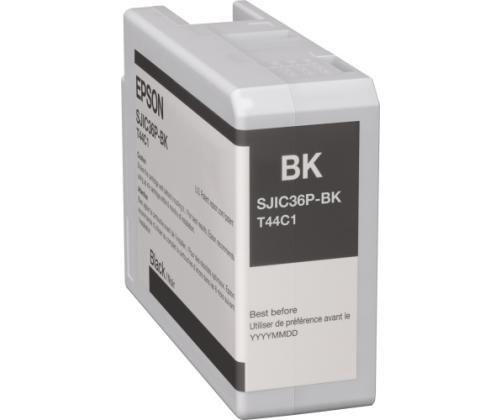 Epson SJIC36P(K) (C13T44C140) Ink Cartridge, Black