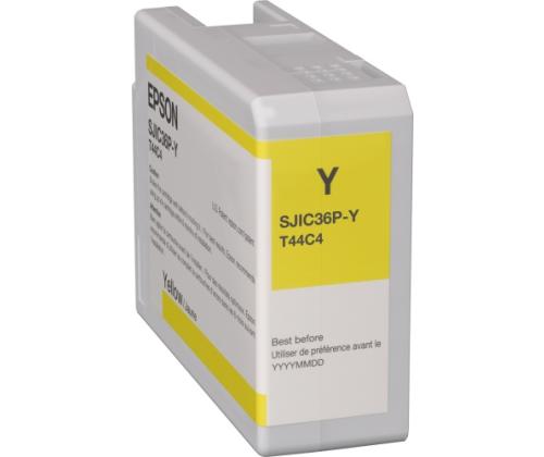 Epson SJIC36P(Y) (C13T44C440) Ink Cartridge, Yellow