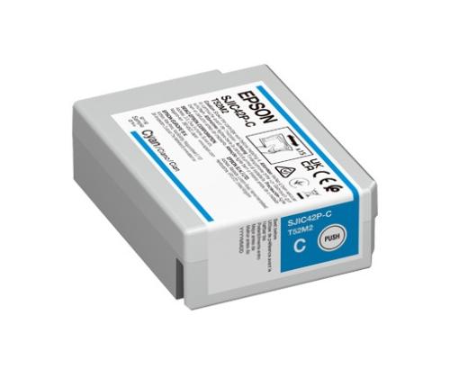 Epson SJIC42P-C (C13T52M240) Ink Cartridge, Cyan