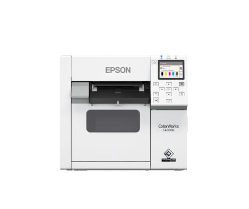 Epson ColorWorks CW-C4000e (bk) Label Printer Inkjet Colour 100 mm/sec USB