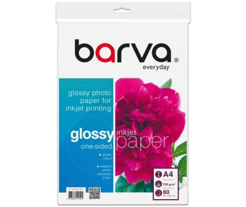 Photo Paper Barva Everyday Glossy 230 g/m², A4, 60 sheets