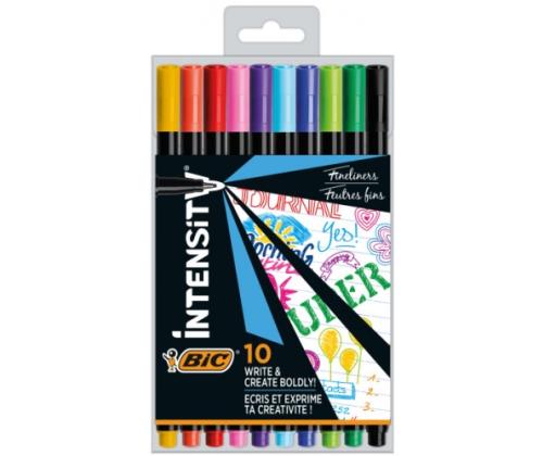 BIC Fineliners INTENSITY FINE BCL multicolor, Set 10 colours CEL1011727