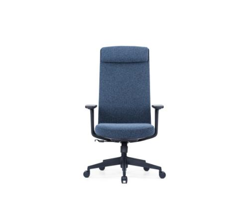 Up Up Ankara ergonomic office chair Black, Blue fabric