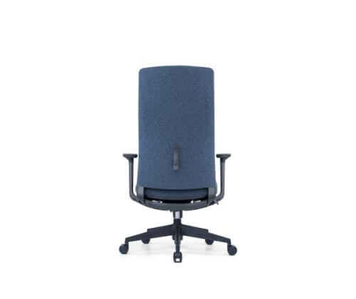 Up Up Ankara ergonomic office chair Black, Blue fabric