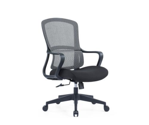 Up Up Darwin ergonomic office chair Black, Black fabric + Grey mesh