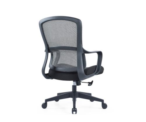 Up Up Darwin ergonomic office chair Black, Black fabric + Grey mesh