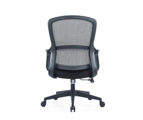Up Up Darwin ergonomic office chair Black, Black fabric + Grey mesh
