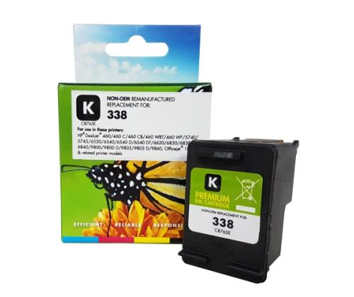 Static Control Compatible Hewlett-Packard 338 (C8765EE) Black, 450 p.