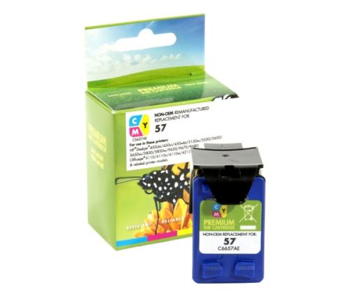 Compatible Static-Control Hewlett-Packard 57 (C6657A), Tricolor, 400 p.
