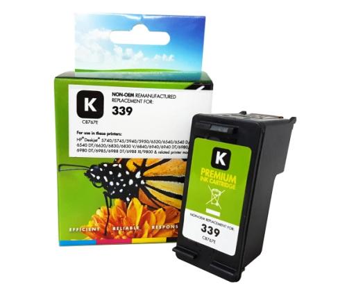 Compatible Static-Control Hewlett-Packard 339 (C8767EE) Black, 800 p.