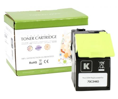 Compatible Static-Control Lexmark 702HK (70C2HK0) Black, 4000 p.