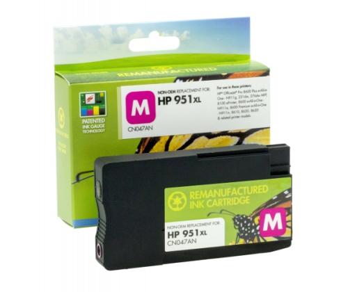 Compatible Static-Control Hewlett-Packard 951XL (CN047AE) New chip, Magenta, 1500 p.