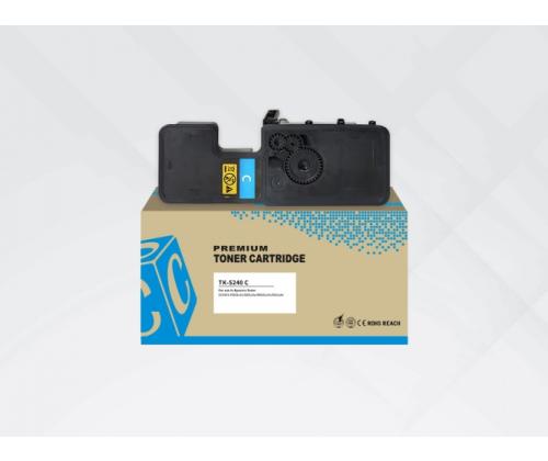 Compatible HYB Kyocera TK-5240C (1T02R7CNL0) Toner Cartridge, Cyan