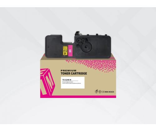 Compatible HYB Kyocera TK-5240M (1T02R7BNL0) Toner Cartridge, Magenta