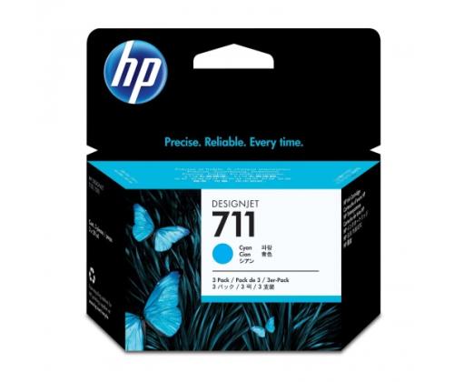 HP Ink No.711 Cyan (CZ130A)