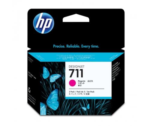 HP Ink No.711 Magenta tri-pack (CZ135A)