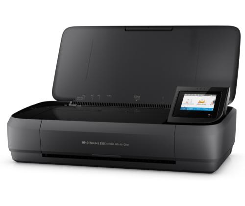 HP OfficeJet 250 Mobile All-in-One Printer Inkjet Colour MFP A4 20 ppm USB Wi-Fi Bluetooth