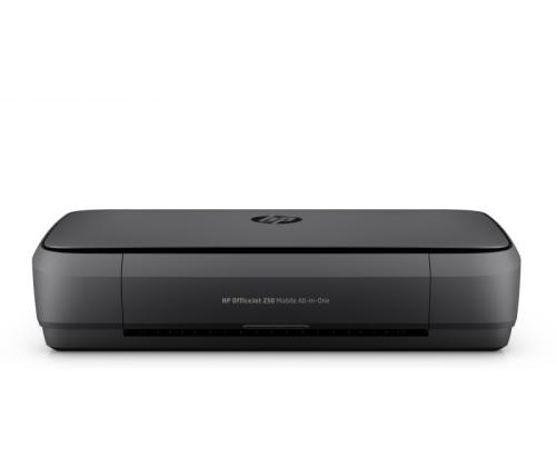 HP OfficeJet 250 Mobile All-in-One Printer Inkjet Colour MFP A4 20 ppm USB Wi-Fi Bluetooth