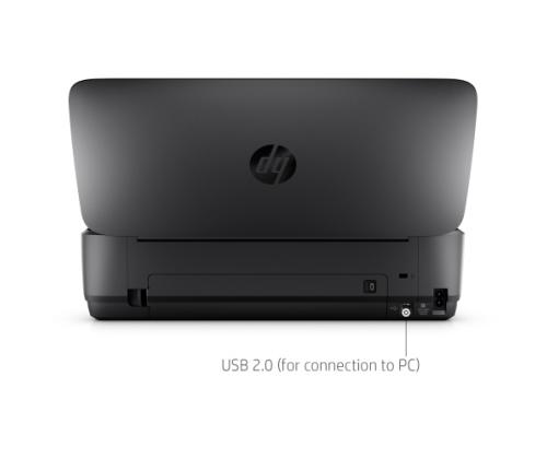 HP OfficeJet 250 Mobile All-in-One Printer Inkjet Colour MFP A4 20 ppm USB Wi-Fi Bluetooth
