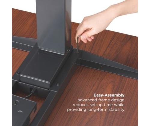Adjustable Height Table Frame Up Up Thor, Black (SPEC)