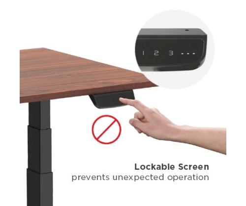 Adjustable Height Table Frame Up Up Thor, Black (SPEC)