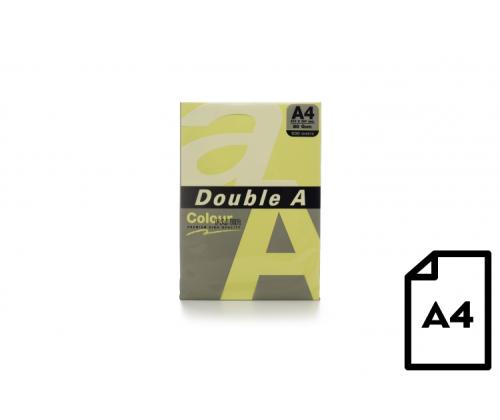 Colour paper Double A, 80g, A4, 500 sheets, Cheese