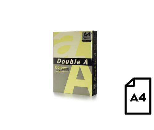Colour paper Double A, 80g, A4, 500 sheets, Cheese