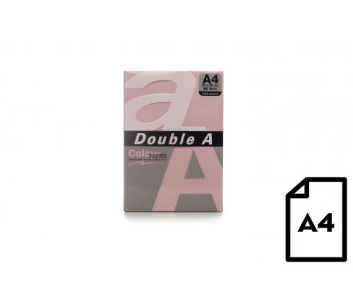 Colour paper Double A, 80g, A4, 500 sheets, Pink