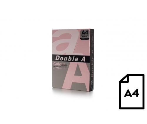 Colour paper Double A, 80g, A4, 500 sheets, Pink