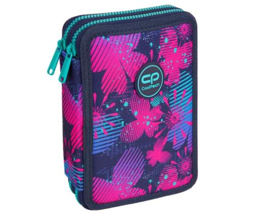 Double decker school pencil case with equipment Coolpack Jumper XL Wishes