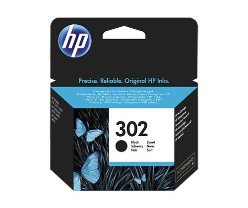 HP 302 (F6U66AE) Ink Cartridge, Black