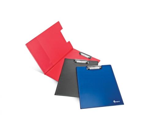 Clip pad Forpus, foldable, A4, Red