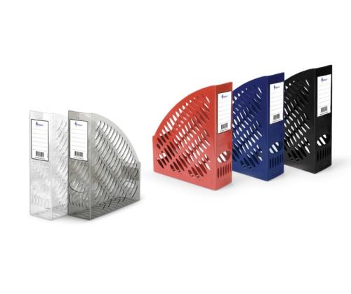 Vertical tray Forpus, 7cm, red, plastic 1003-006