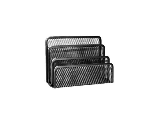 The stand for mail Forpus, black, section 3, perforated metal 1006-105