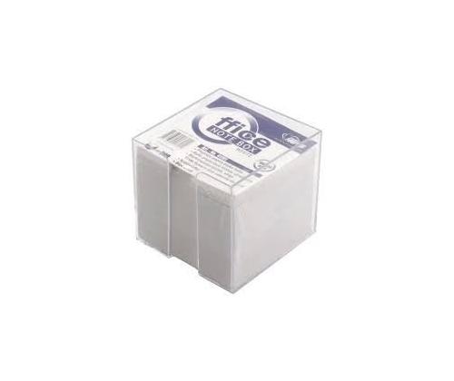 Notes Forpus, 9x9 cm, white, Not glued, with cover (800)  0716-005