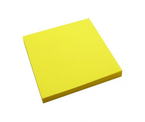 Stiky notes Forpus, Neon, 75x75mm, Yellow (1x80)