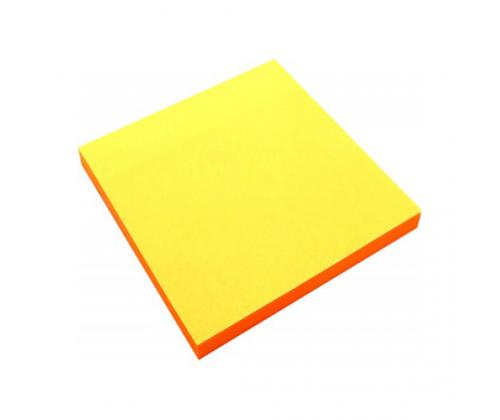 Sticky notes Forpus, Neon, 75x75mm, Orange (1x80)
