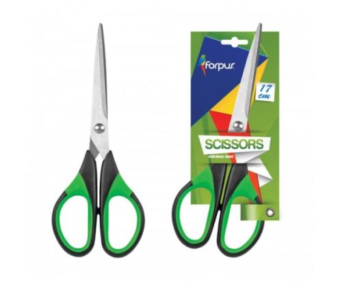 Scissors Forpus, 17cm,  rubberized