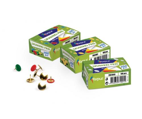 Forpus pins, yellow (100) 1106-001