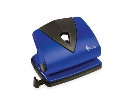 Forpus Punch hole, blue, up to 30 sheets, metal 1101-023