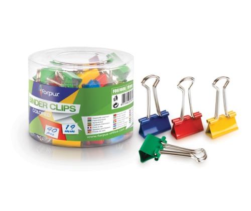Forpus clips, 19mm, color (40) 1105-007