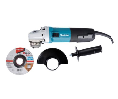 Makita GA5080RX02 Angle grinder 1400W, 125mm, 12000min