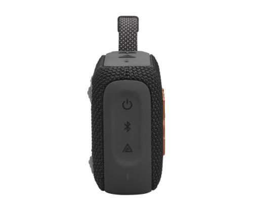 JBL Go 4 Portable Speaker, Bluetooth, Black