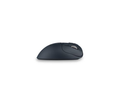 Kensington ProFit Ergo TB550 Trackball Wireless Mouse, RF Wireless + Bluetooth, 1600 DPI, Black/Grey