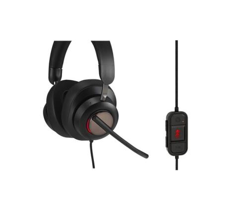 Kensington H2000 Wired Headset USB-C, Black