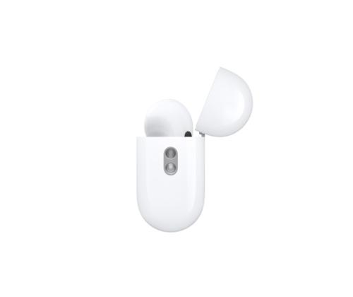 Apple AirPods Pro (2nd Gen) Wireless In-Ear Headphones Earbuds, Balta (MQD83ZM/A)