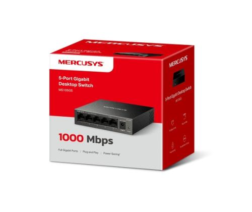 Mercusys MS105GS 5-Port Gigabit Desktop Switch