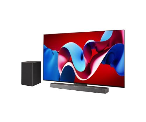 LG OLED evo AI OLED65C41LA (2024) TV 65'' 4K UHD 3840x2160, Smart TV, Black (SPEC)