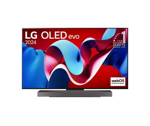 LG OLED evo AI OLED65C41LA (2024) TV 65'' 4K UHD 3840x2160, Smart TV, Black (SPEC)