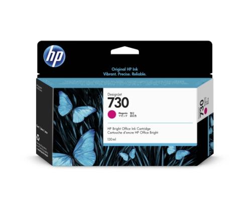 HP 730 (P2V63A) Ink Cartridge, Magenta